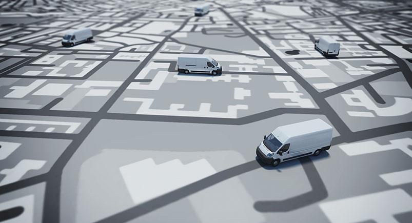 companies-now-can-avoid-lawsuits-with-gps-tracking-technology_accountability-savings-delivery-actsoft_alphaspirit-depositphotos Vehicles on a map