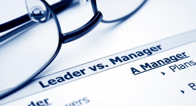 Leader versus manager