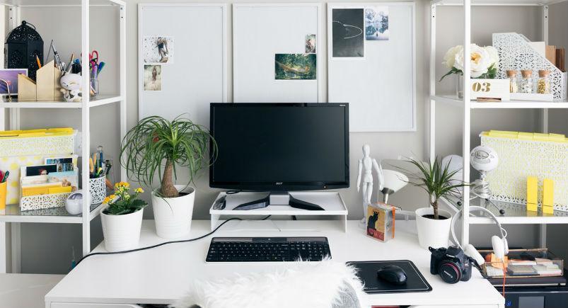 An organized workspace