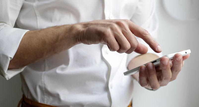 Employee clocking in remotely