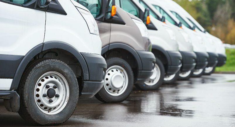 A company's fleet of vans