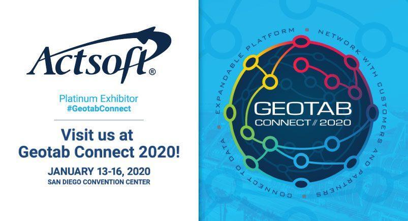 Actsoft at the Geotab Connect event in 2020