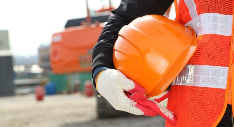 Construction worker on-site