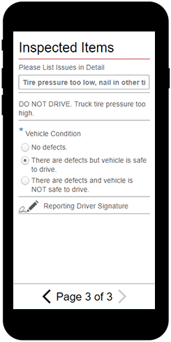 Transportation Company: Pre-Trip Inspection Forms