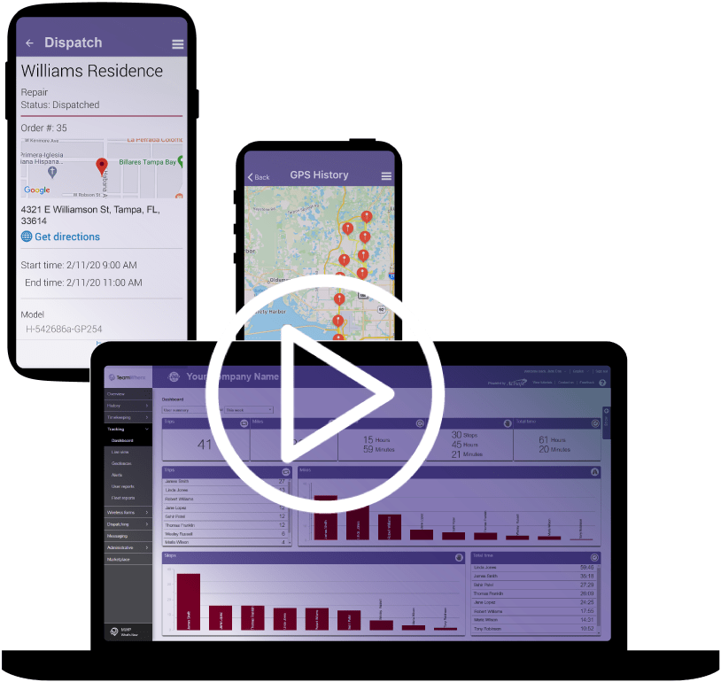 TeamWherx, an all-in-one field service management software