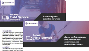 Use case for software for field service