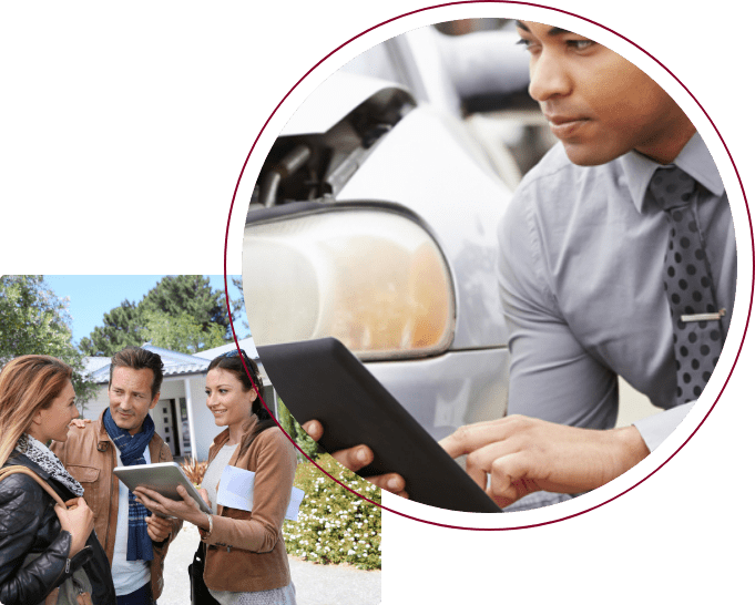 Servicing customers with software for professional service employees