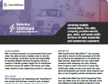 Use case for utility company software