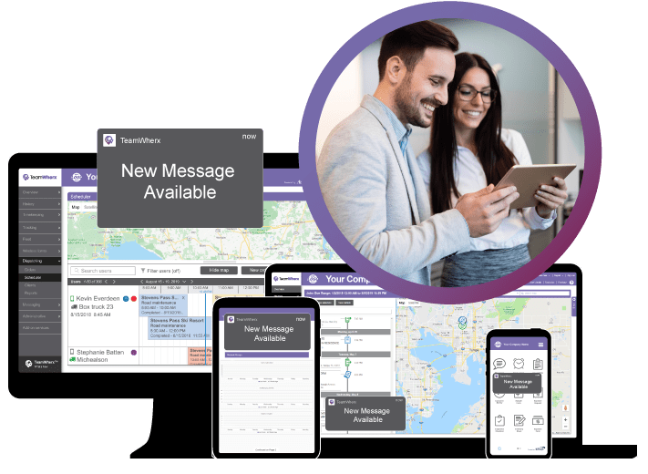 Intra-Company Messaging with workforce management software