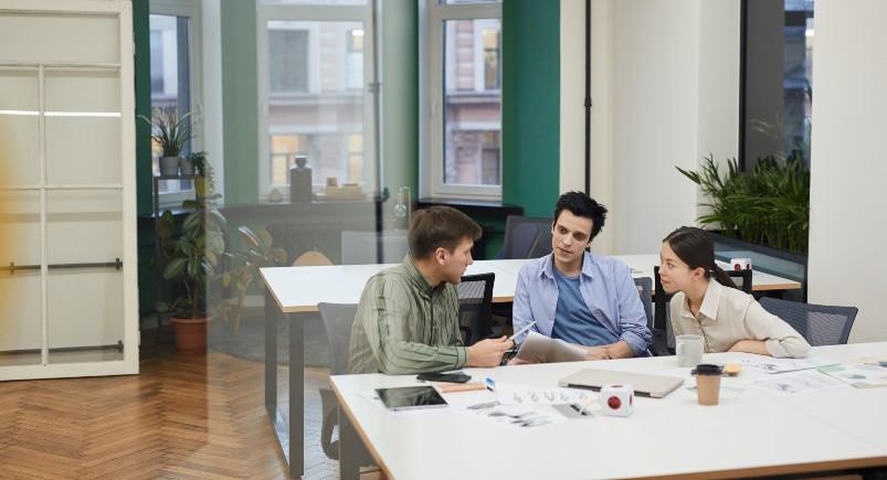 teamwork in the office