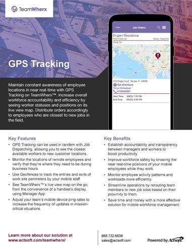 GPS Tracking One-Pager