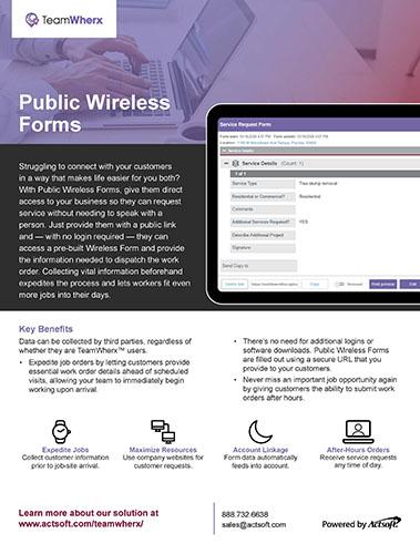 Public Wireless Forms One-Pager