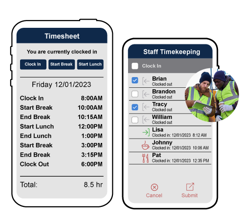 Mobile Timekeeping