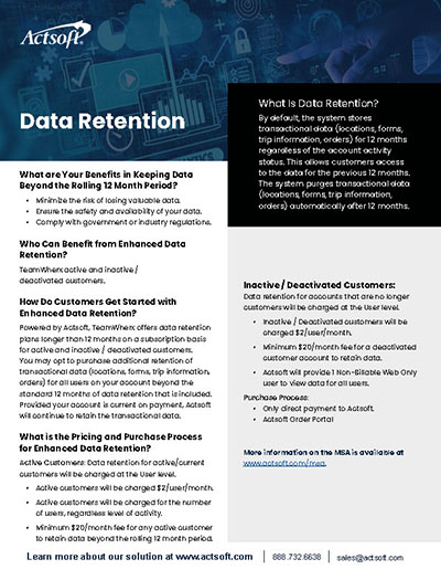 Data Collection One-Pager