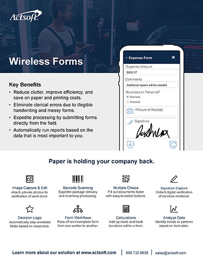 Wireless Forms One-Pager
