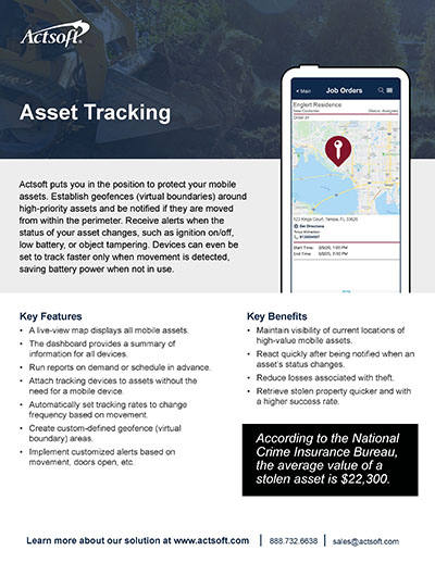 Asset Tracking One-Pager